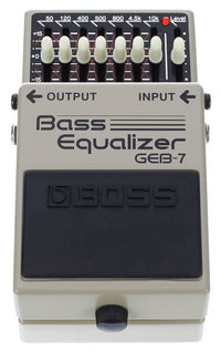 Boss GEB7 Pedal Ecualizador Bajo 3