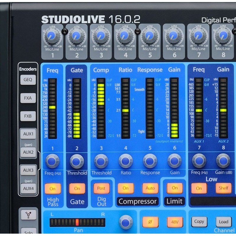 Presonus Studiolive Classic 16.0.2 USB Mesa de Mezclas 14