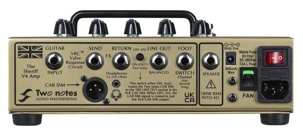 Victory Amps V4 The Sheriff Poweramp Amplificador Pedal Guitarra 4