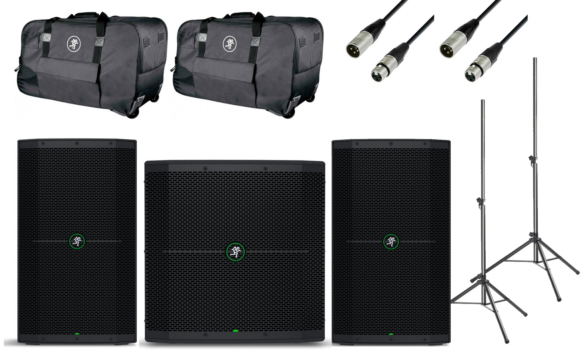 Mackie -Pack- 2 X Thump 212 Columna Activa + Subwoofer y Accesorios 1