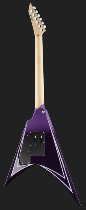 ESP LTD Alexi Hexed Guitarra Eléctrica Purple Fade with Pin Stripes 5