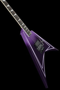 ESP LTD Alexi Hexed Guitarra Eléctrica Purple Fade with Pin Stripes 15