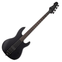 ESP LTD AP4 BLKS Black Metal Bajo Eléctrico Black Satin 4