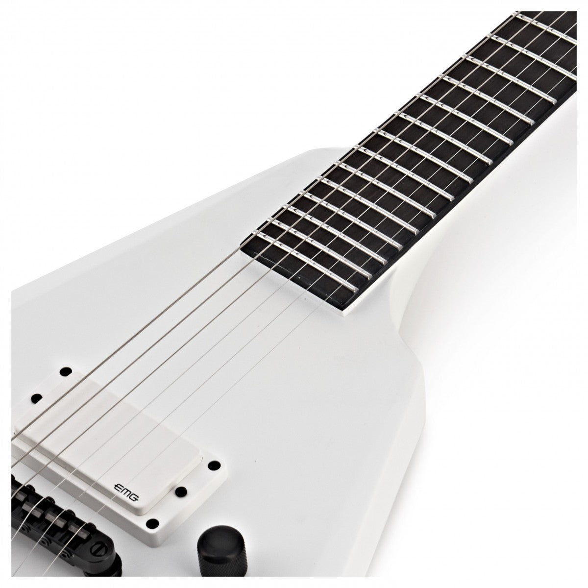 ESP LTD Arrow NT Arctic Metal Swh Guitarra Eléctrica Snow White Satin 7