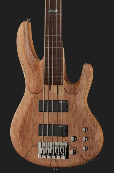 ESP LTD B205SM NS Fretless Bajo Eléctrico 5 Cuerdas Natural Satin 6