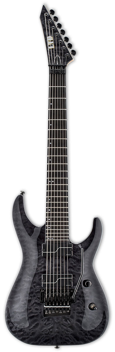 ESP LTD  BUZ7 STBLK Buz MCgrath Guitarra Eléctrica 7 Cuerdas See Thru Black 1