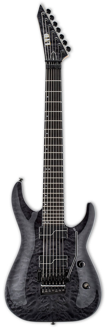 ESP LTD  BUZ7 STBLK Buz MCgrath Guitarra Eléctrica 7 Cuerdas See Thru Black 1