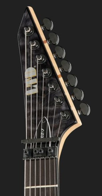 ESP LTD  BUZ7 STBLK Buz MCgrath Guitarra Eléctrica 7 Cuerdas See Thru Black 8