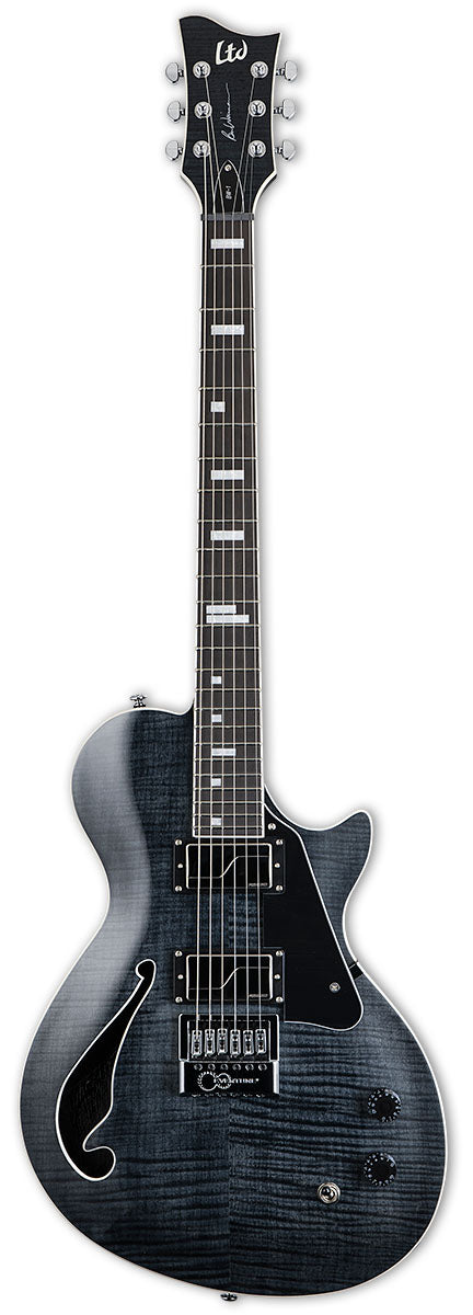 ESP LTD  BW1 Evertune STBLK Ben Weinman Guitarra Eléctrica See Thru Black 1