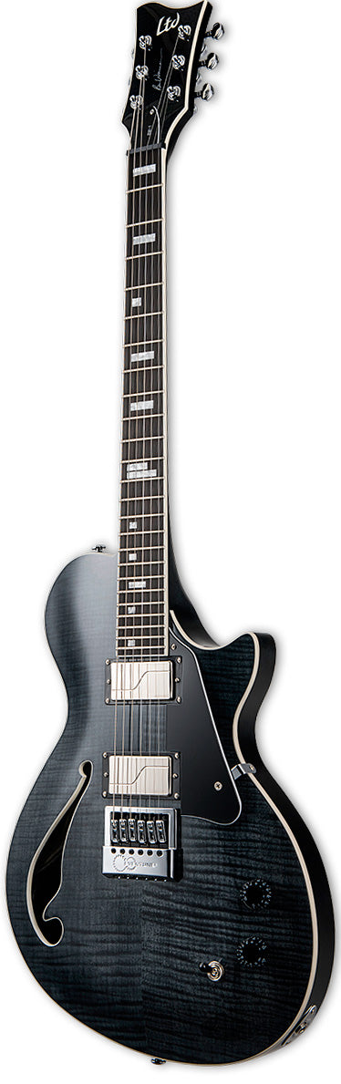 ESP LTD  BW1 Evertune STBLK Ben Weinman Guitarra Eléctrica See Thru Black 2