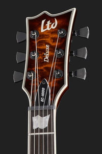 ESP LTD EC1000 Evertune DBS Guitarra Eléctrica Dark Brown Sunburst 8