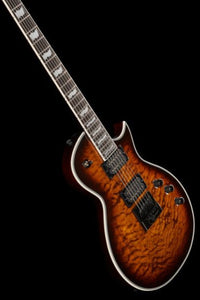 ESP LTD EC1000 Evertune DBS Guitarra Eléctrica Dark Brown Sunburst 15