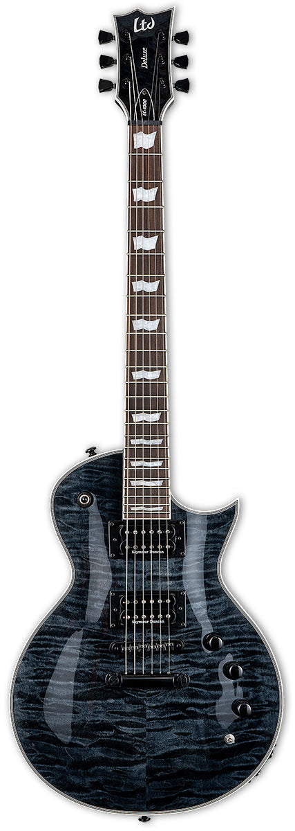 ESP LTD EC1000 Piezo STBLK Guitarra Eléctrica See Thru Black 1