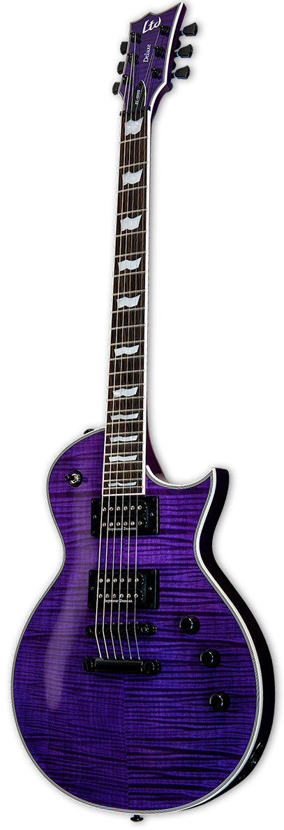 ESP LTD EC1000 STPS Guitarra Eléctrica See Thru Purple Sunburst 2