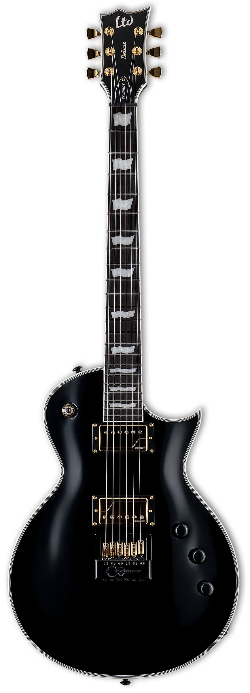 ESP LTD EC1000T CTM Evertune BLK Guitarra Eléctrica Negra 1