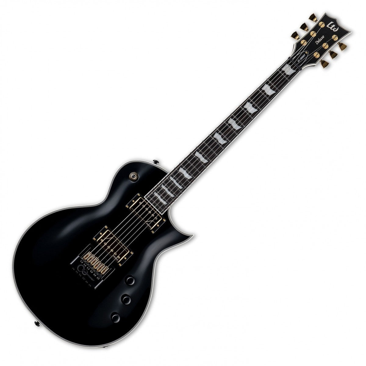 ESP LTD EC1000T CTM Evertune BLK Guitarra Eléctrica Negra 4