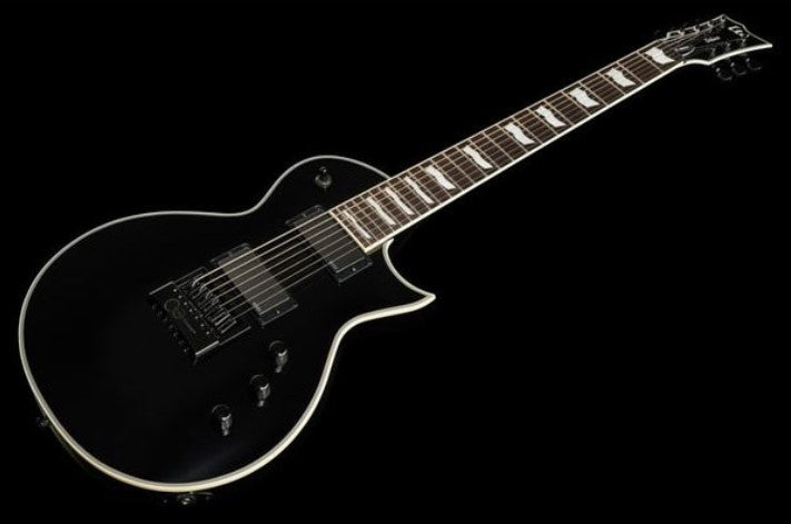 ESP LTD EC1007 Evertune BLK Guitarra Eléctrica 7 Cuerdas Negra 12