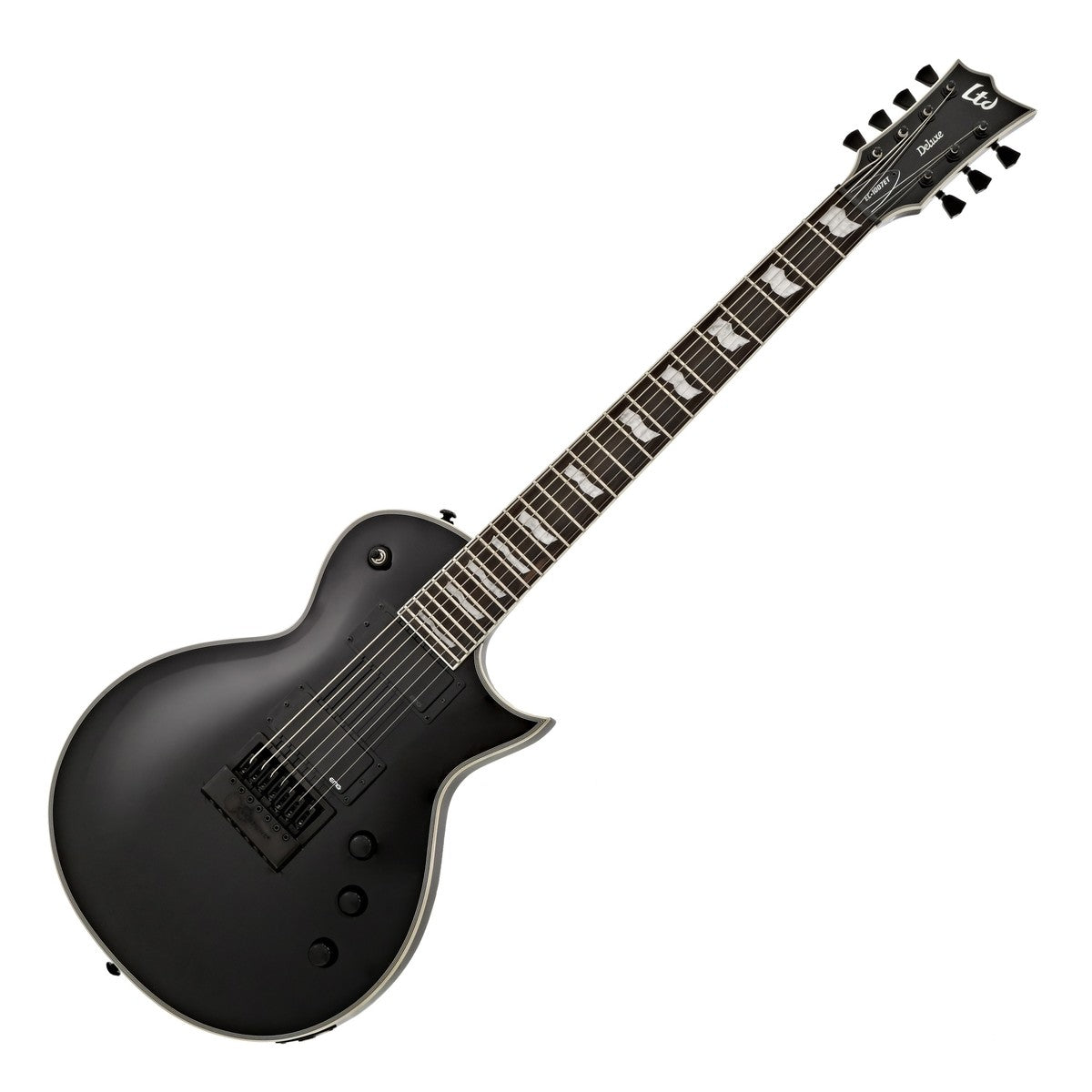 ESP LTD EC1007 Evertune BLK Guitarra Eléctrica 7 Cuerdas Negra 18