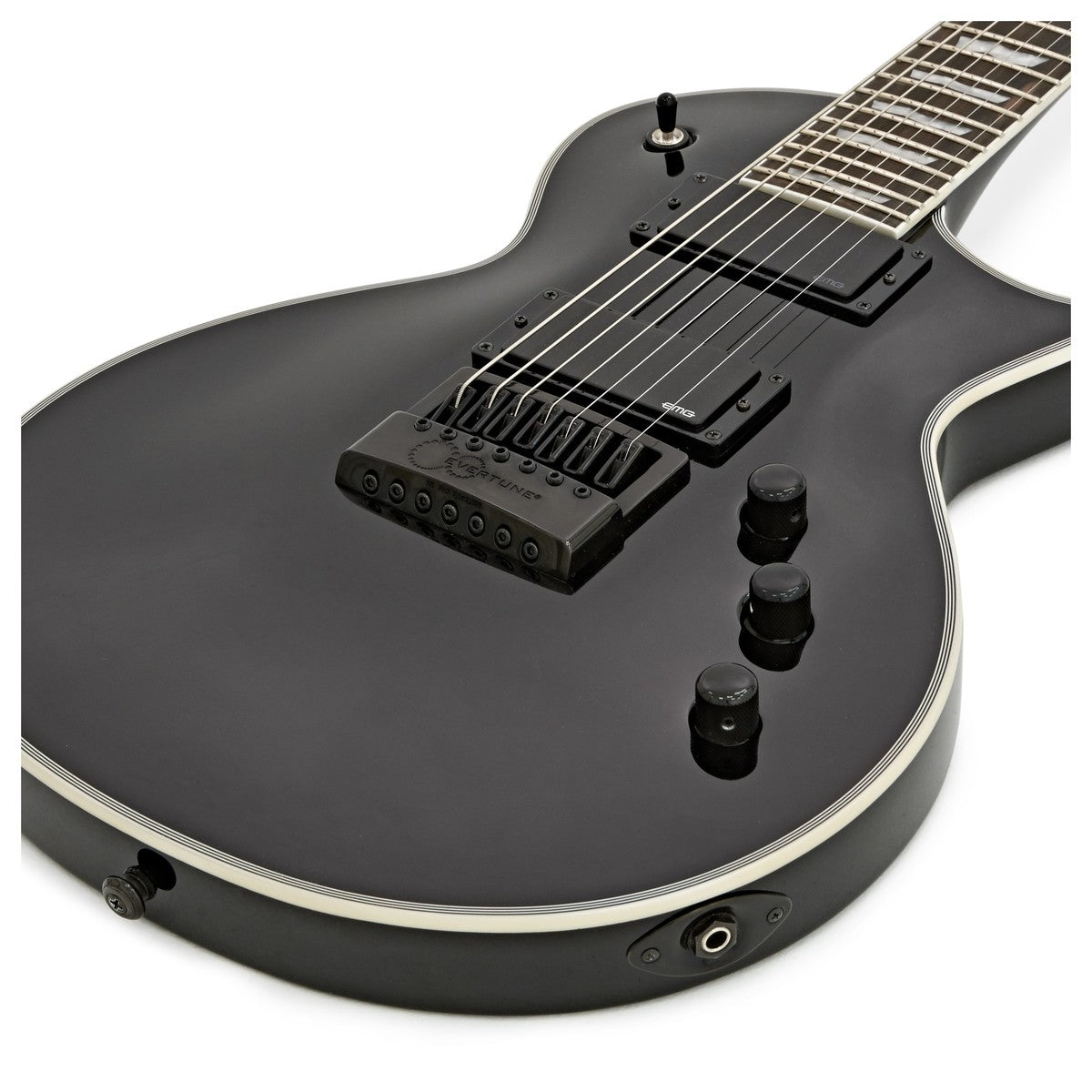 ESP LTD EC1007 Evertune BLK Guitarra Eléctrica 7 Cuerdas Negra 21