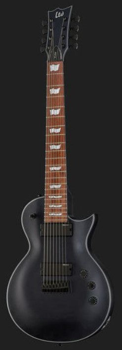 ESP LTD EC258 BS Guitarra Eléctrica 8 Cuerdas Black Satin 5