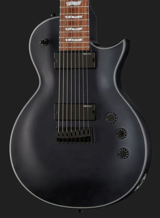 ESP LTD EC258 BS Guitarra Eléctrica 8 Cuerdas Black Satin 7