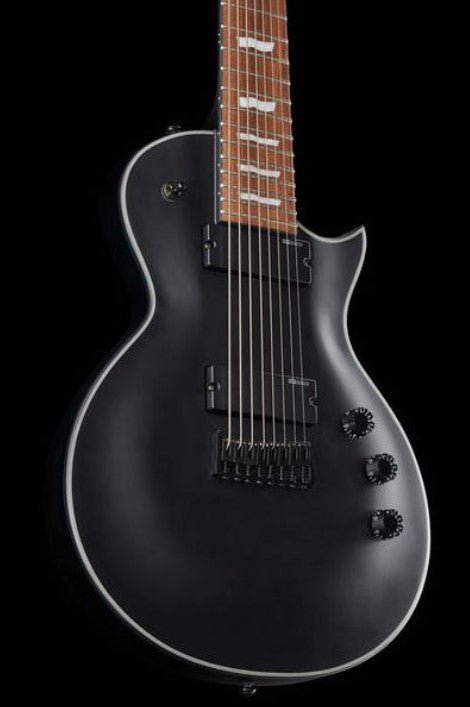 ESP LTD EC258 BS Guitarra Eléctrica 8 Cuerdas Black Satin 11