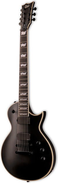 ESP LTD EC407 BS Guitarra Eléctrica 7 Cuerdas Black Satin 2