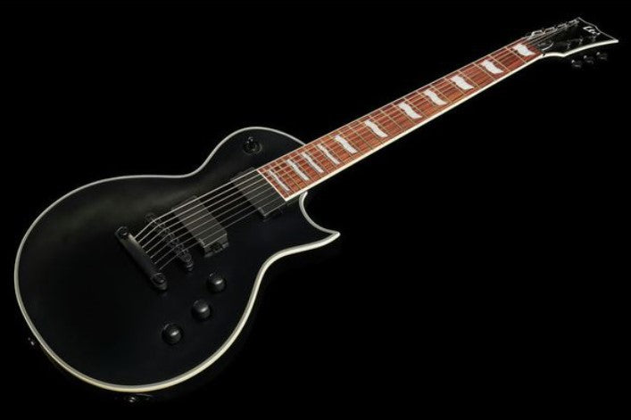 ESP LTD EC407 BS Guitarra Eléctrica 7 Cuerdas Black Satin 12