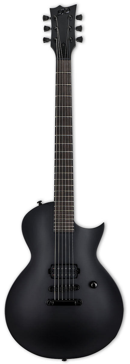 ESP LTD EC Black Metal BS Guitarra Eléctrica Black Satin 1