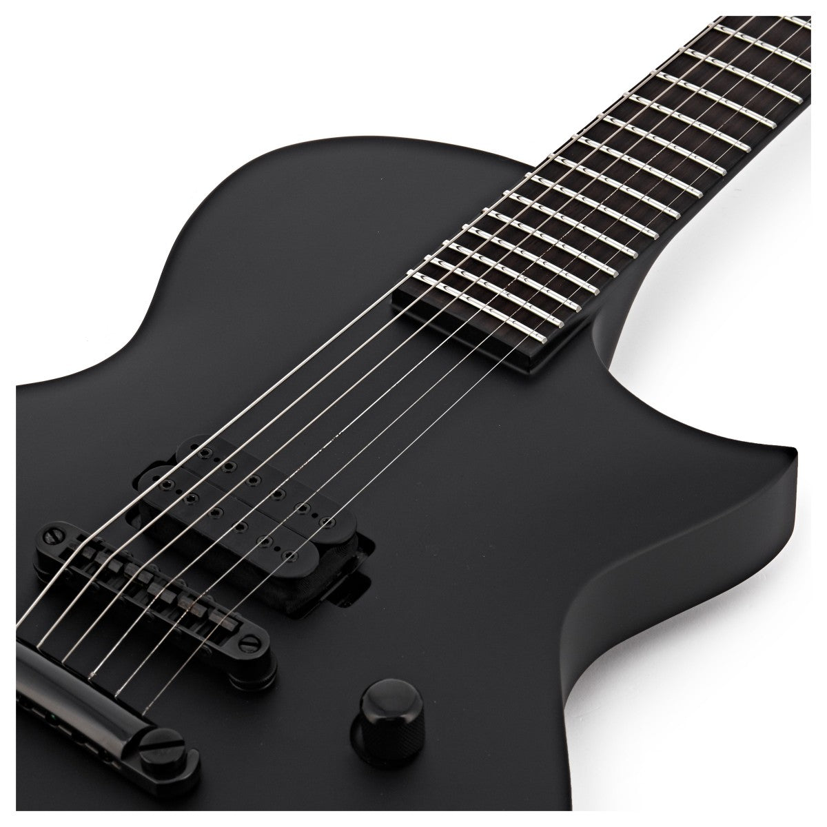 ESP LTD EC Black Metal BS Guitarra Eléctrica Black Satin 9