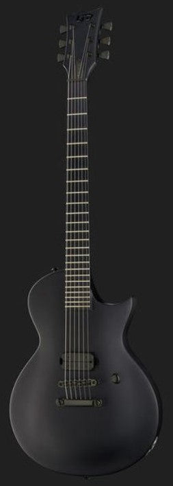 ESP LTD EC Black Metal BS Guitarra Eléctrica Black Satin 12