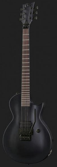 ESP LTD EC FR Black Metal BS Guitarra Eléctrica Black Satin 12