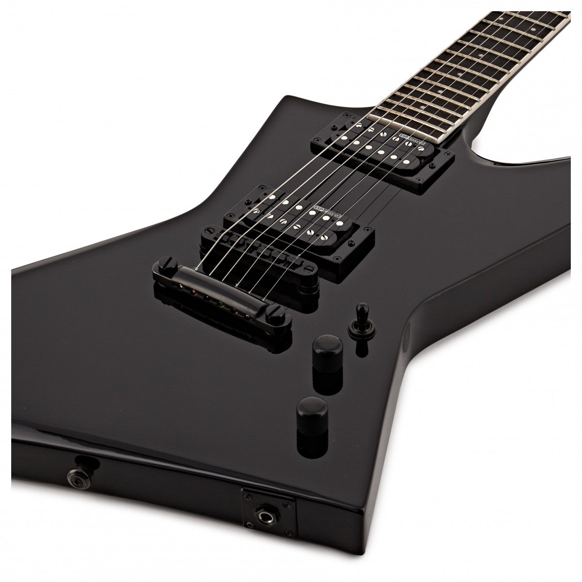 ESP LTD EX200 BLK Guitarra Eléctrica Negra 7