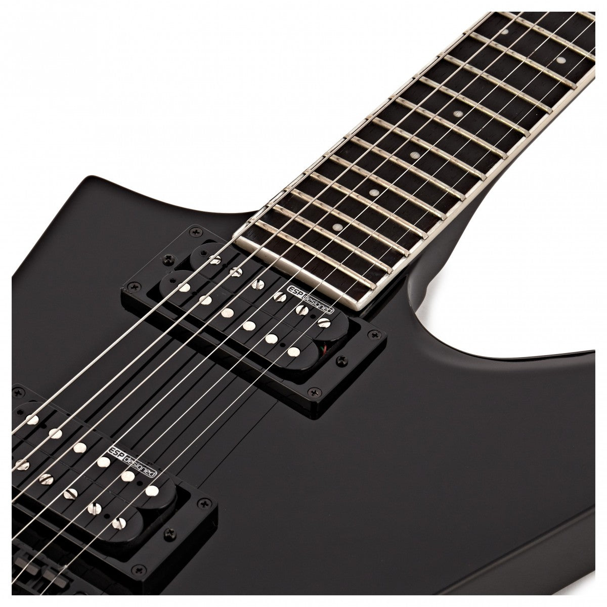 ESP LTD EX200 BLK Guitarra Eléctrica Negra 8