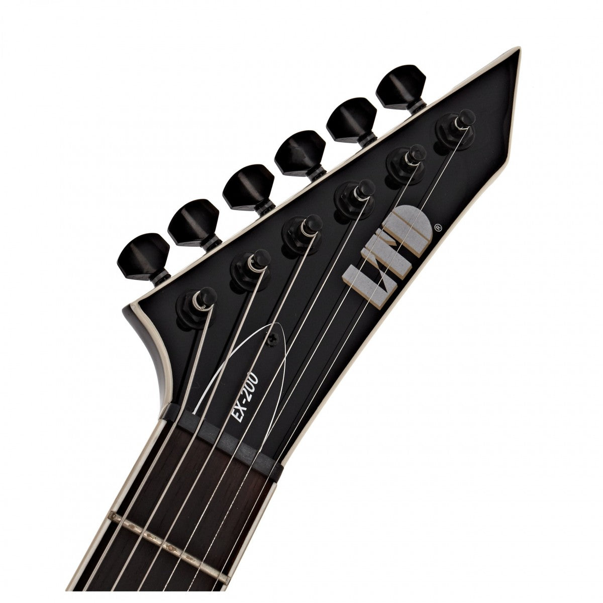 ESP LTD EX200 BLK Guitarra Eléctrica Negra 10