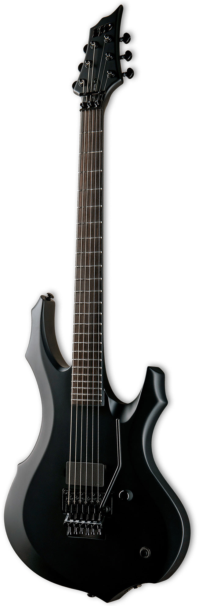 ESP LTD F Black Metal BS Guitarra Eléctrica Black Satin 2