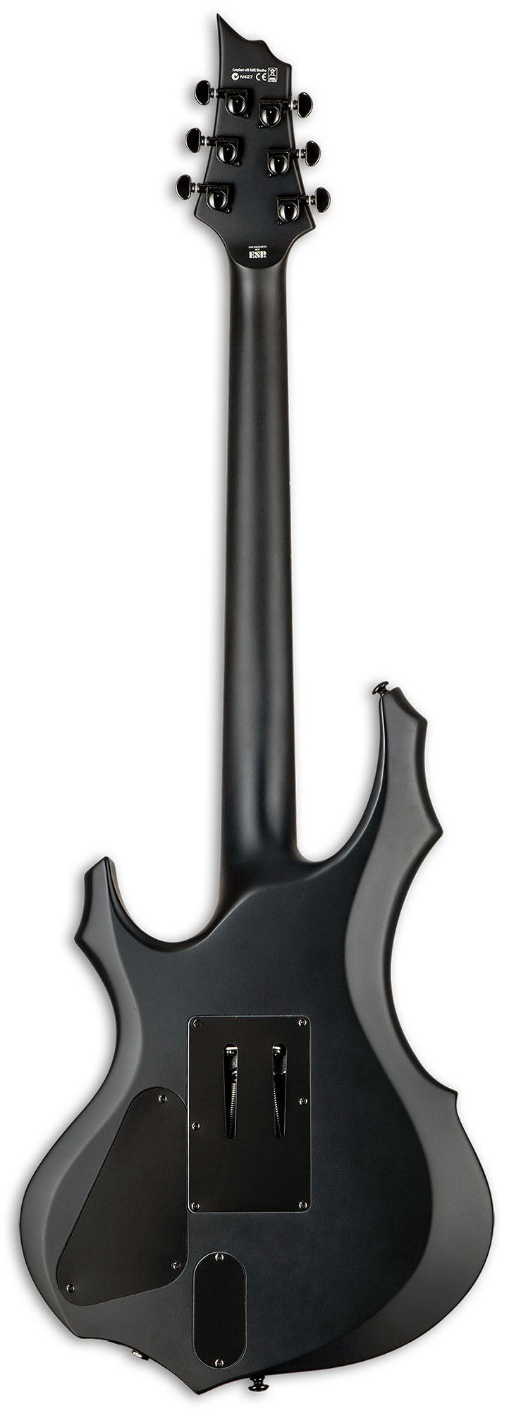 ESP LTD F Black Metal BS Guitarra Eléctrica Black Satin 3