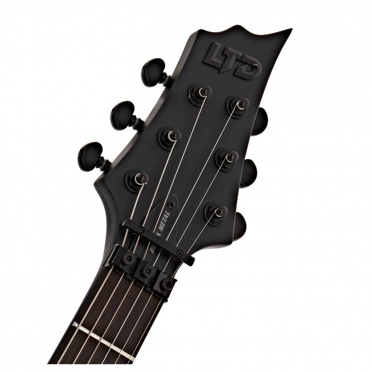 ESP LTD F Black Metal BS Guitarra Eléctrica Black Satin 10