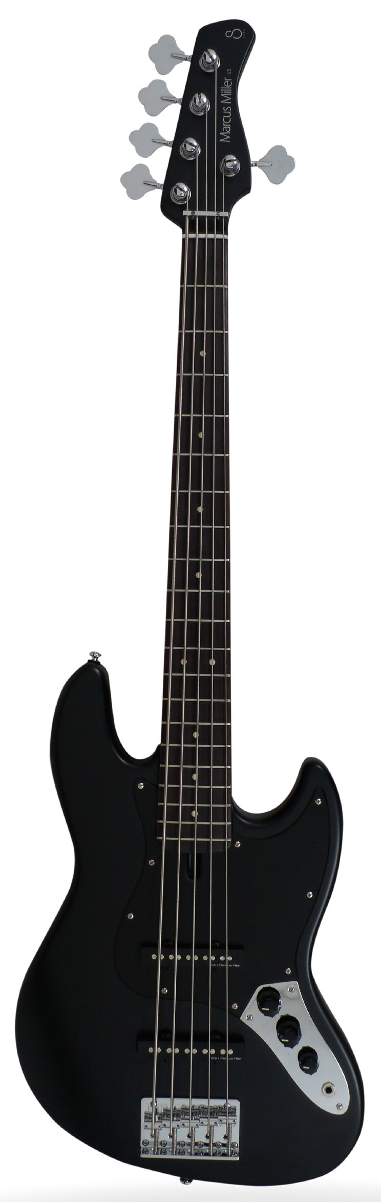 Marcus Miller V3P-5 BLKS Bajo Eléctrico 5 Cuerdas Black Satin 1