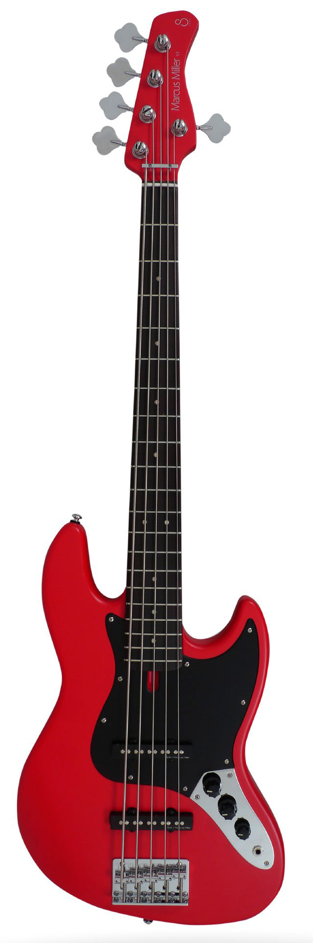 Marcus Miller V3P-5 RDS Bajo Eléctrico 5 Cuerdas Red Satin 1