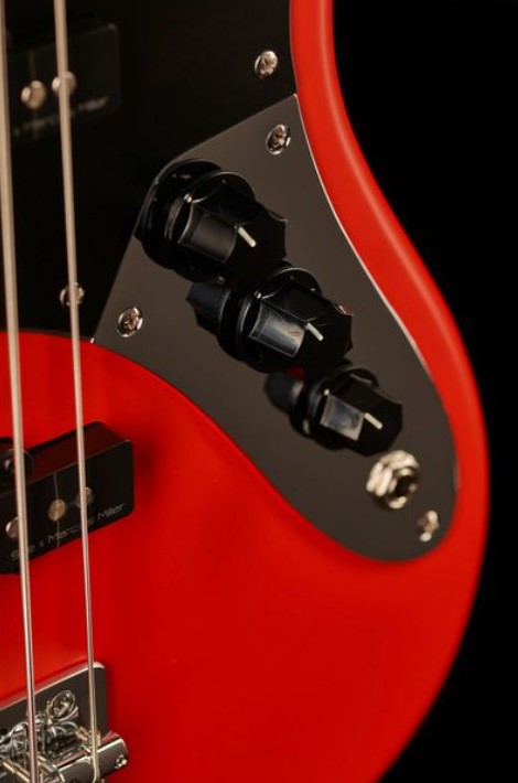 Marcus Miller V3P-5 RDS Bajo Eléctrico 5 Cuerdas Red Satin 11