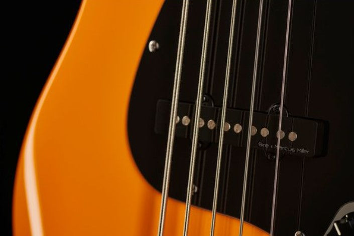 Marcus Miller V3P-5 OR Bajo Eléctrico 5 Cuerdas Orange 10