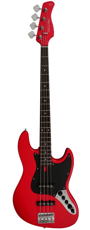 Marcus Miller V3-4 RDS 2nd Gen Bajo Eléctrico Red Satin 1