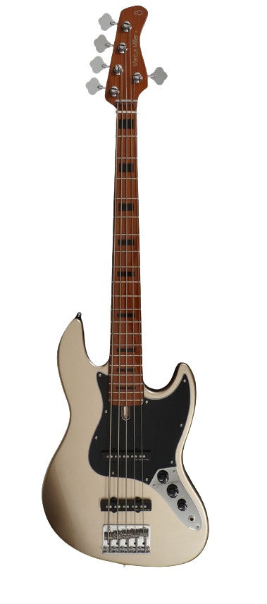 Marcus Miller V5 Alder 5 CGM Bajo Eléctrico 5 Cuerdas Champagne Gold Metallic 1