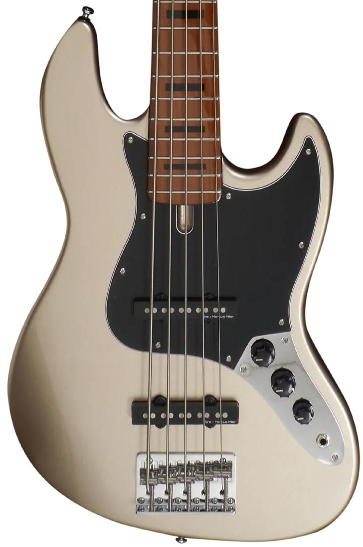 Marcus Miller V5 Alder 5 CGM Bajo Eléctrico 5 Cuerdas Champagne Gold Metallic 2