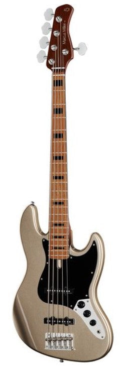 Marcus Miller V5 Alder 5 CGM Bajo Eléctrico 5 Cuerdas Champagne Gold Metallic 4