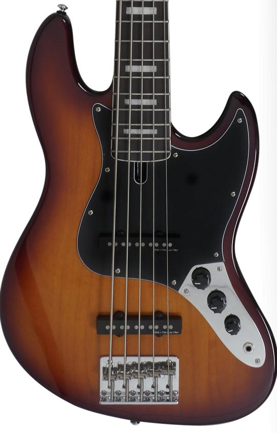 Marcus Miller V5R Alder 5 TS Bajo Eléctrico 5 Cuerdas Tobacco Sunburst 2