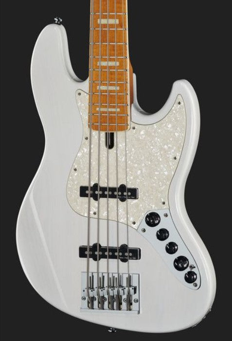 Marcus Miller V8-5 WBL Bajo Eléctrico 5 Cuerdas White Blonde 6