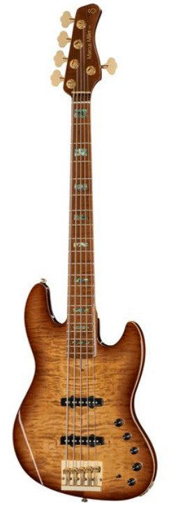 Marcus Miller V10 DX-5 TS Bajo Eléctrico 5 Cuerdas Tobacco Sunburst 4