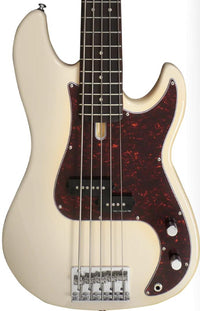 Marcus Miller P5R Alder-5 VWH Bajo Eléctrico 5 Cuerdas Vintage White 2